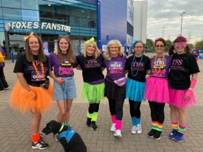 The Thomas Flavell team taking part in a fundraising activity