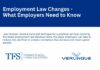 Employment Law Changes - What Employers Need to Know image